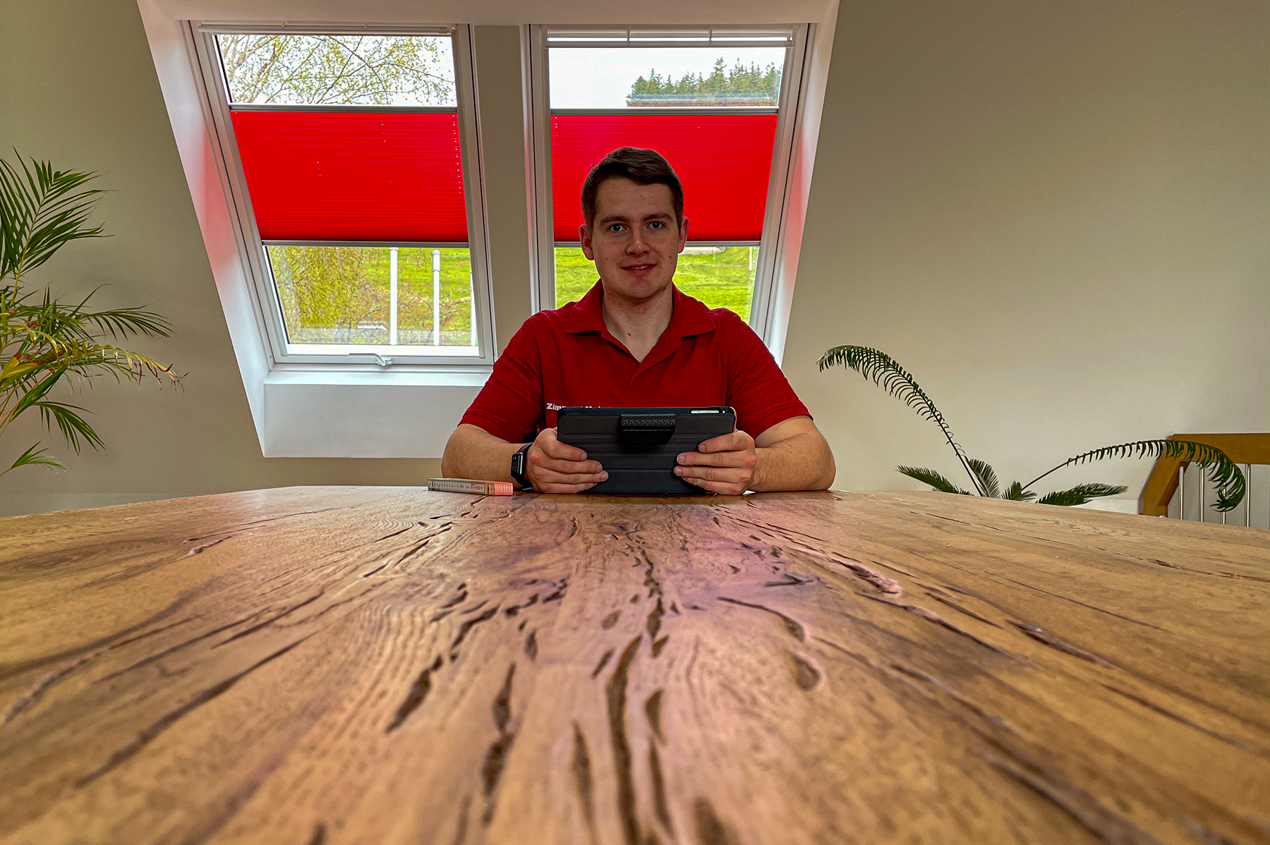 Daniel Heine, Ideengeber der MeinDachdecker-App